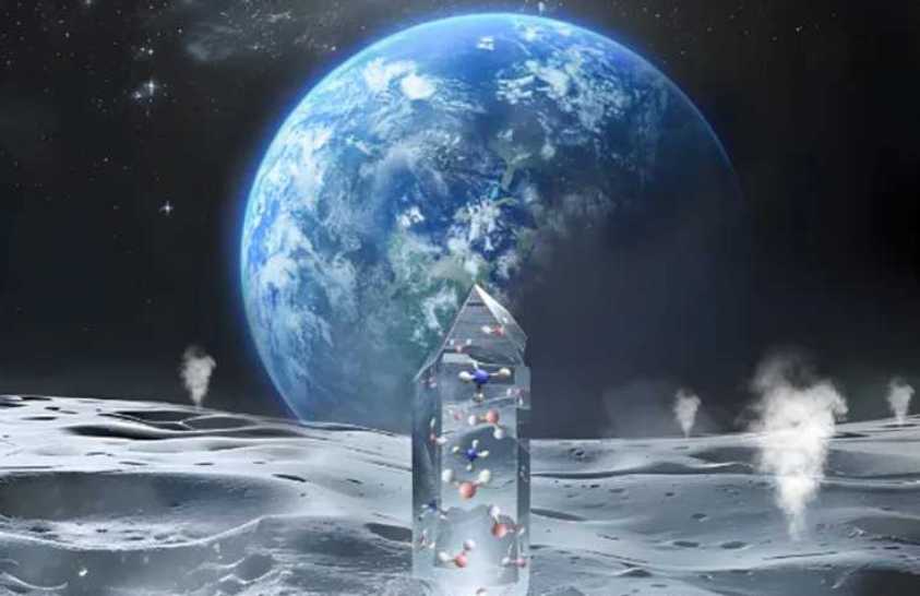 Scientists Discover Molecular Water in Lunar Soil for the First Time